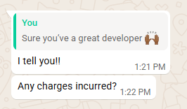 Client review - Sure you've a great developer